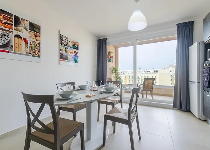 Brand New Modern Apartment Bugibba 3Bdr 2 Bth